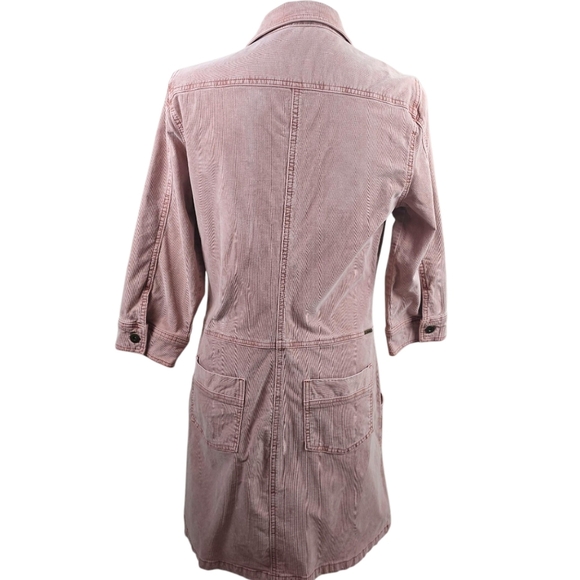 PRANA Merrigan Pink Corduroy Dress In Small - Picture 6 of 8